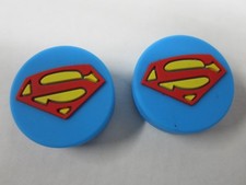  NEW  2X SUPERMAN SILICONE VIBRATION DAMPENERS FOR TENNIS RACQUETS