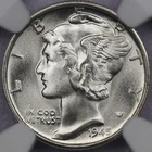 1945-S 10c Mercury Dime - NGC MS 67+ CAC