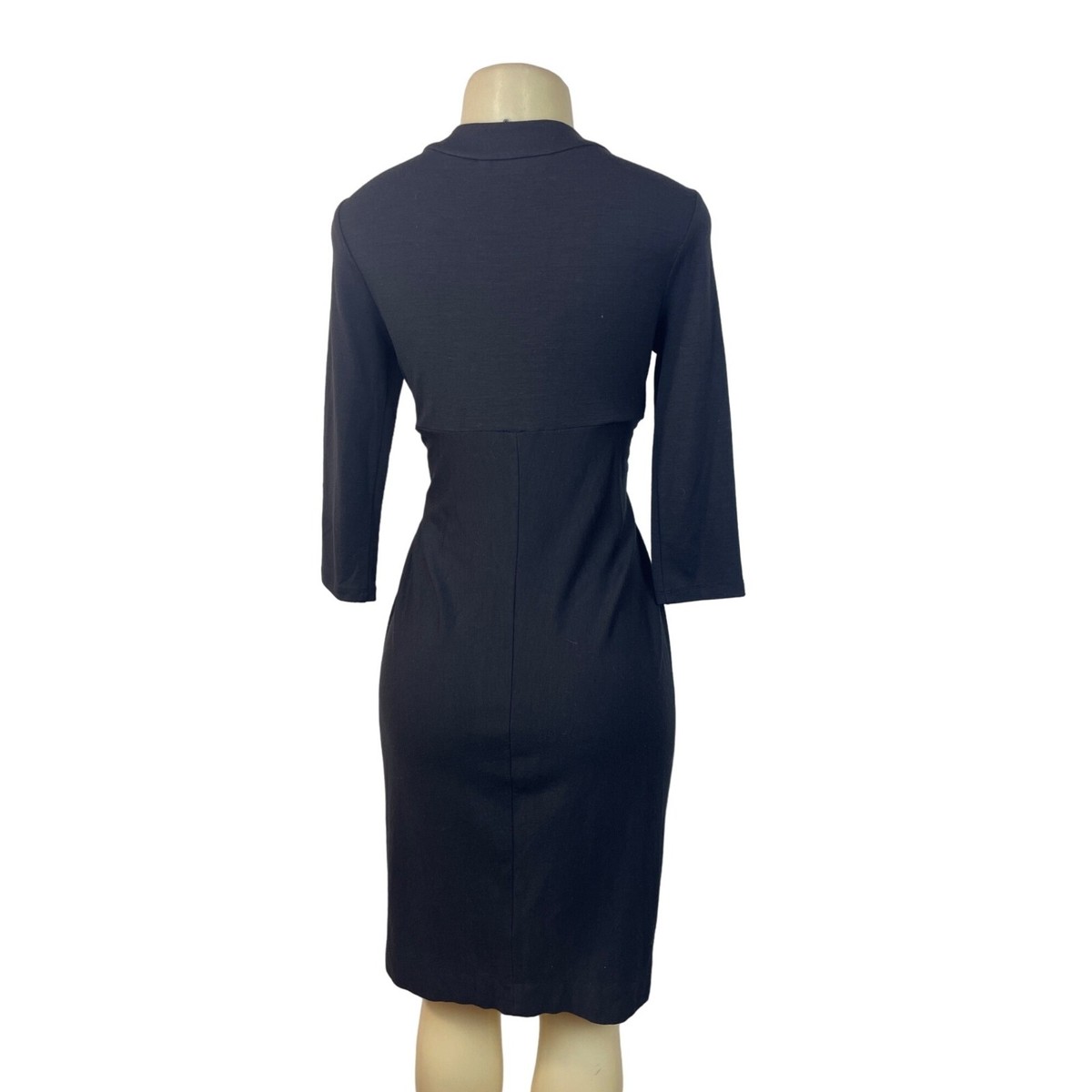 bcbg wrap dress black Ulla Johnson Black Cotton Lulua Ruffle Tiered Flutter-Sleeve Mini Dress