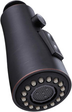 Sink Sprayer Replacement, Kitchen Faucet Head, Stream Spray and Pause Mode, Oil