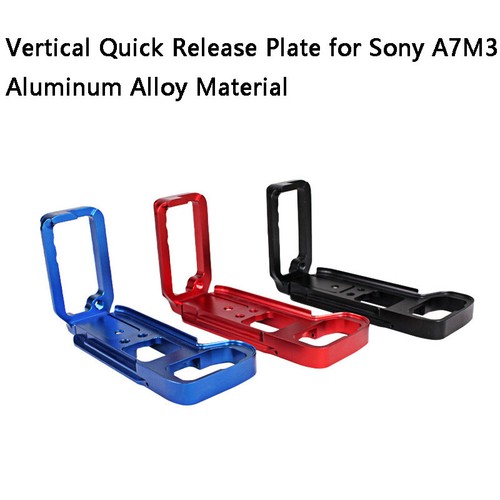 Accesorio de jaula de placa deslizante con mango de soporte en L vertical para Sony A7M3 - Imagen 5 de 8