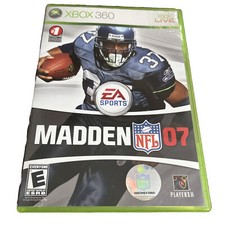 Madden NFL 07 Video Game For Xbox 360 Tested & Working
