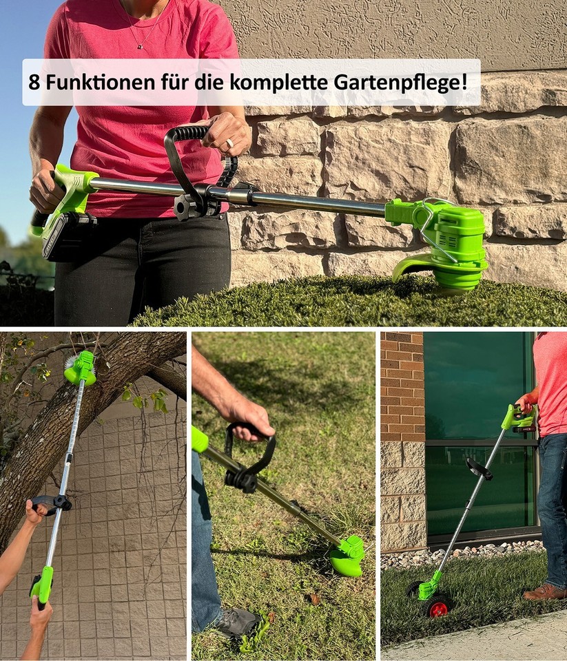 Rotorazer 8in1- der Allrounder für Ihren Garten