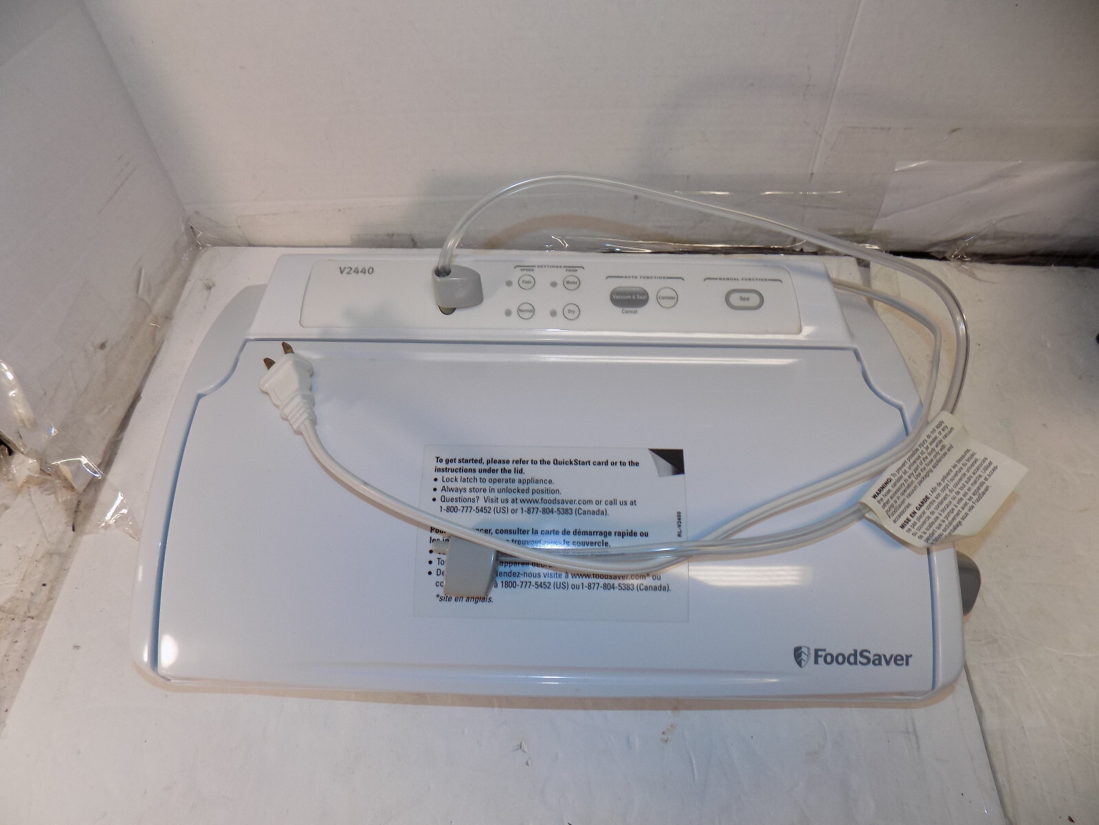 FOOD SAVER V2440 TESTED/WORKS/PREOWNED eBay