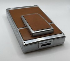 Vintage Polaroid SX70 Alpha 1 Land Camera Brown Leather Tested NICE G2U