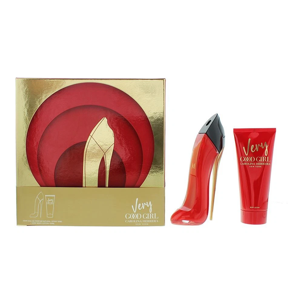 Carolina Herrera Good Girl Very Gift Set EDP 50ml Body Lotion 100ml Women Spray