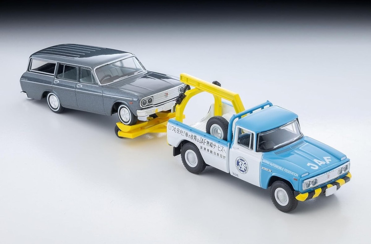 Tomica Limited Vintage 1/64 LV-188d Toyota Stout Tow Truck JAF