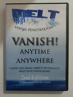 VANISH, Expert Magic Tutorial DVD (2nd Edition) 3 x more info than the original