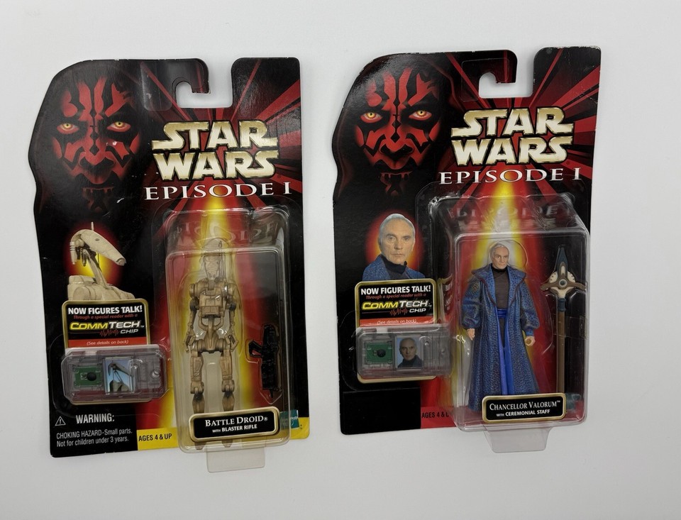 Star Wars Episodio 1 – Action Figure Nute Gunray (con CommTech Chip) Hasbro 1999 – 10 Cm