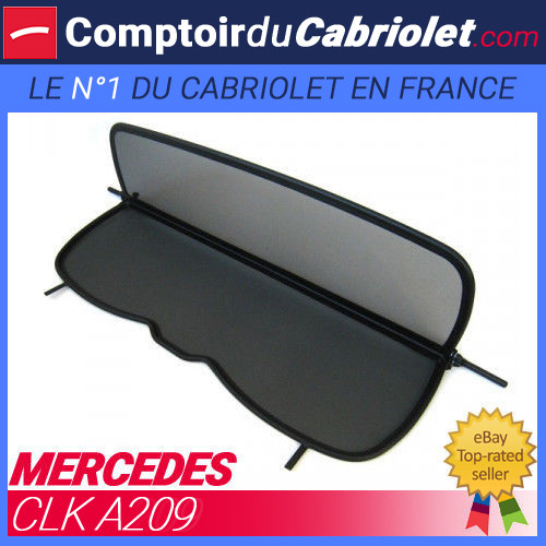 Windschott Mercedes CLK A209 filet coupe-vent pour voyager confortablement