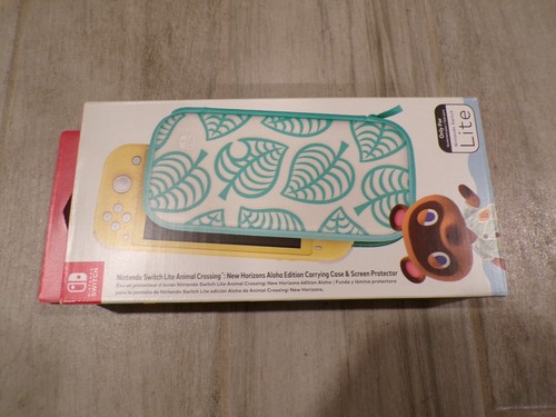 Nintendo Switch Lite Animal Crossing New Horizons Aloha Edition Carrying Case
