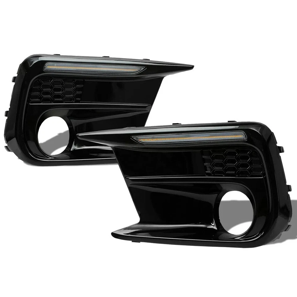 Fit 2018-2021 Subaru WRX STI Led DRL Sequential Fog Lights Turn Signal Light — 第 3/4 张图片