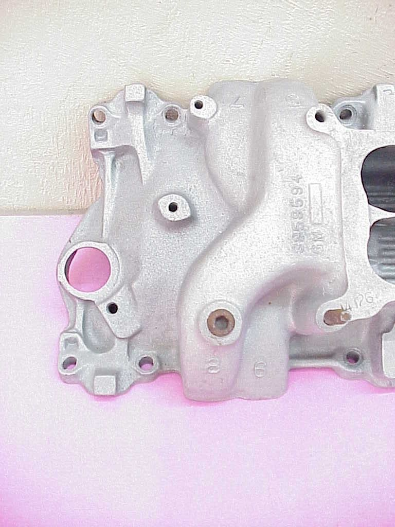 Corvette Z-28 SB Chevy Factory GM Snowflake Aluminum Intake