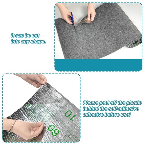Pawmingle Cat Scratching Carpet, Cat Scratching Mat Self Adhesive - Picture 6 of 20
