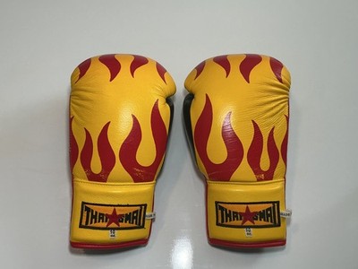 Thaismai boxing gloves 10oz flame colorway