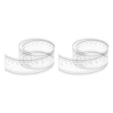 2pcs Film Ruler 50cm 0.1mm Scale PET with R A...