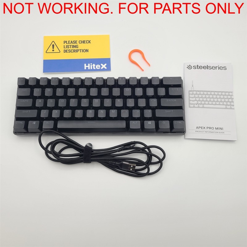 SteelSeries Apex Pro Mini Gen 3 OmniPoint, HyperMagnetic Switches -NOT WORKING-
