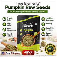 True Elements Pumpkin Seeds 250g AAA Grade Raw Protein Rich Healthy Snack 65.36 per kilo