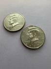 2007 P & D Kennedy Half Dollar (2) Clad Coins Circulated NIFC Free shipping N166