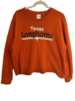 Texas Longhorns Cropped Sweatshirt | Rivalry Threads 91 | Size XL