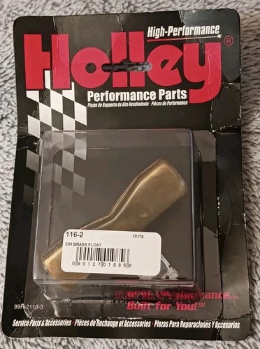 Holley BRASS QFT AED CCS Demon 116-2 Center-Hung Float