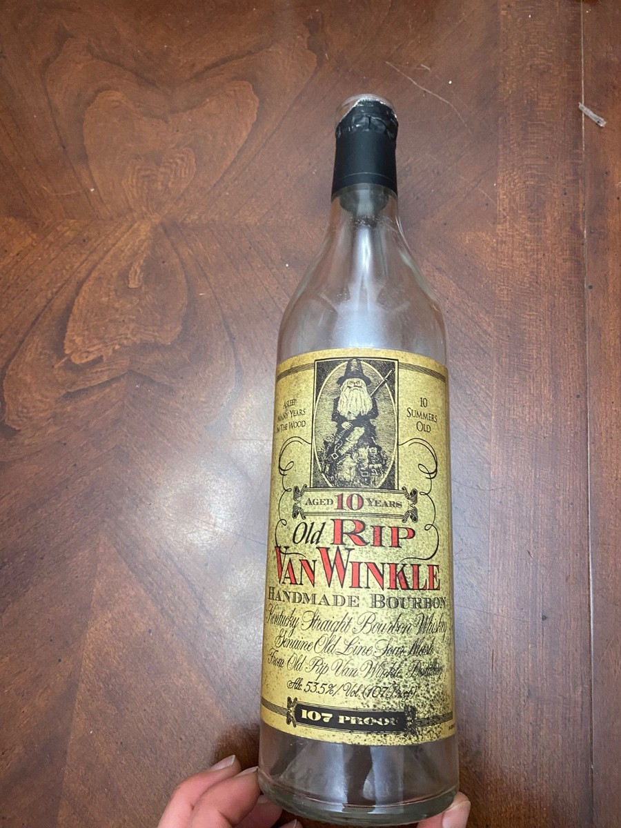 Old Rip Van Winkle 10 Year empty bottle | eBay