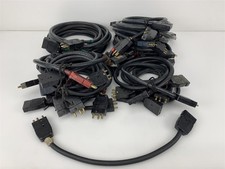 Lot of 22 - Bates Stage Pin Lighting Power Ca...