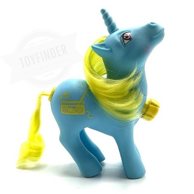 G1 My Little Pony DJ Dance N Prance Twirling Tail WORKS GREAT! YR 7 1988 1989