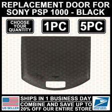 BLACK Battery Cover Door for Sony PSP 1000 Replacement PlayStation Portable 1001