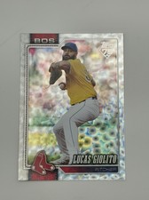 2026 Topps Lucas Giolito #253 Silver Crackle Boston Red Sox