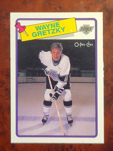 1988-89 O-Pee-Chee OPC Wayne Gretzky #120 Los Angeles Kings HOF LEGEND