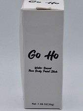 Go Ho Water Based Face Bosy Paint Stick, Orange color, 1.06oz 30g . Exp: 8/14/27