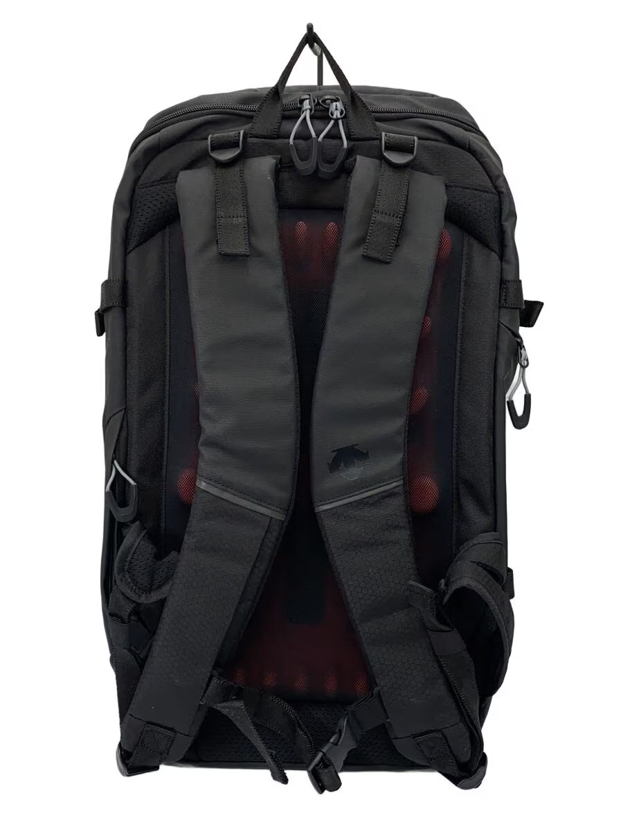 Descente Backpack Polyester Blk Solid Dmapja10 K6… - image 3