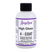 ANGELUS 4-Coat Scratch Resistant Urethane Clear Coat High Gloss 4oz NEW