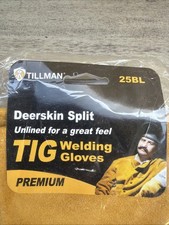 Tillman Deerskin TIG Welding Gloves- Large - 6 Pack
