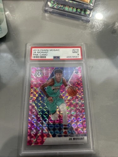 2019-20 Panini Mosaic - Rookies Ja Morant #219 Pink Camo Prizm (RC)