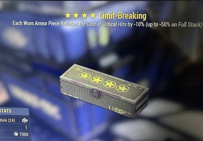 Fallout 76 Artikel! 4  Limit-breaking Mod Xbox