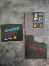 Ice Climber (Nintendo NES, 1985) - Autentic w/ Manual & Official Dust Protector