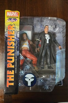 Marvel Select the PUNISHER 7'' Action Figure pinball diorama scene Diamond Toys