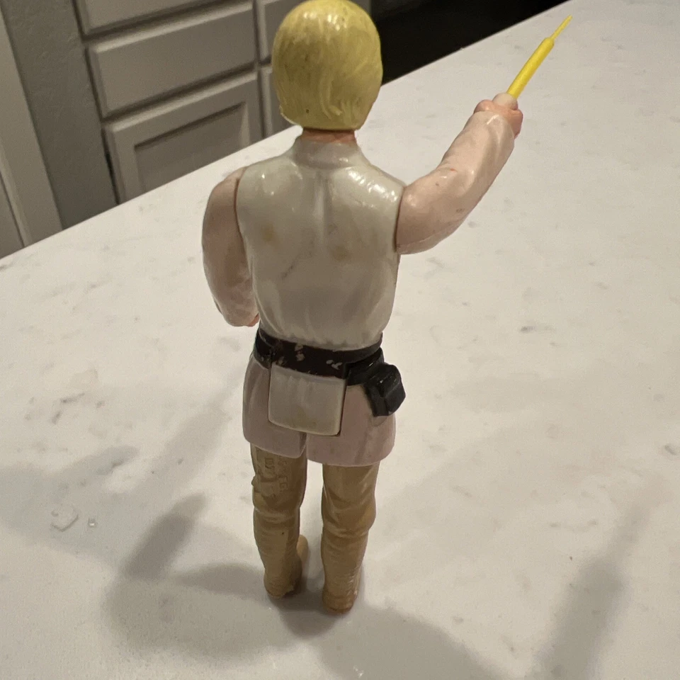 1977 HK Kenner Star Wars Luke Skywalker Farmer Blonde telescopic Lightsaber READ - Image 2 of 4