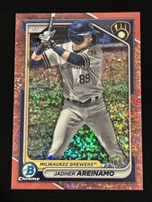 2024 Bowman - Chrome /10  Jadher Areinamo #BCP-2 Rose Gold Mini-Diamond