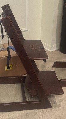 Stokke Tripp Trapp Chair – Mahogany Finish – $175 (Rare Color!) | eBay