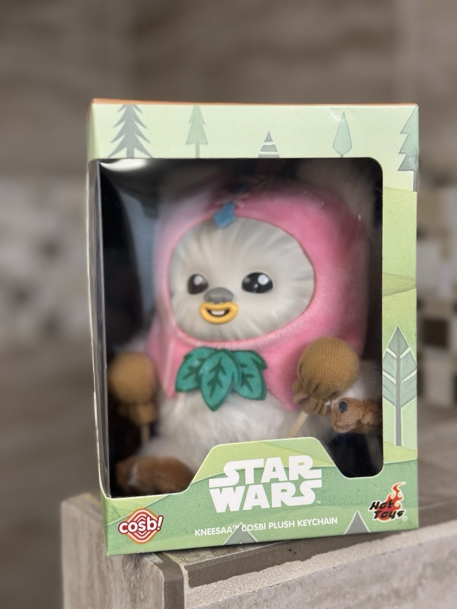 Hot Toys Star Wars Ewok Cosbi Plush Pendant Kneesaa | eBay