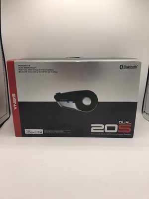 SENA 20S BLUETOOTH COMMUNICATION SYSTEM DUAL PACK 20S-01D - Incomplete Kit