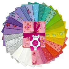 28 Fat Quarters Bundle Free Spirit Tula Pink New True Colors 2025