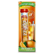 Energy Drink Mix, Orange Soda, 20 Tubes, 0.39 oz (11 g) Each