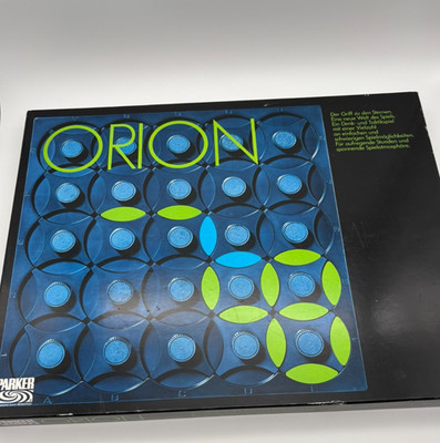 Orion thinking strategy game classic stars Parker 1975