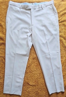 Peter Millar Pants Men 36/32 Beige Tan Durham High Drape Performance *