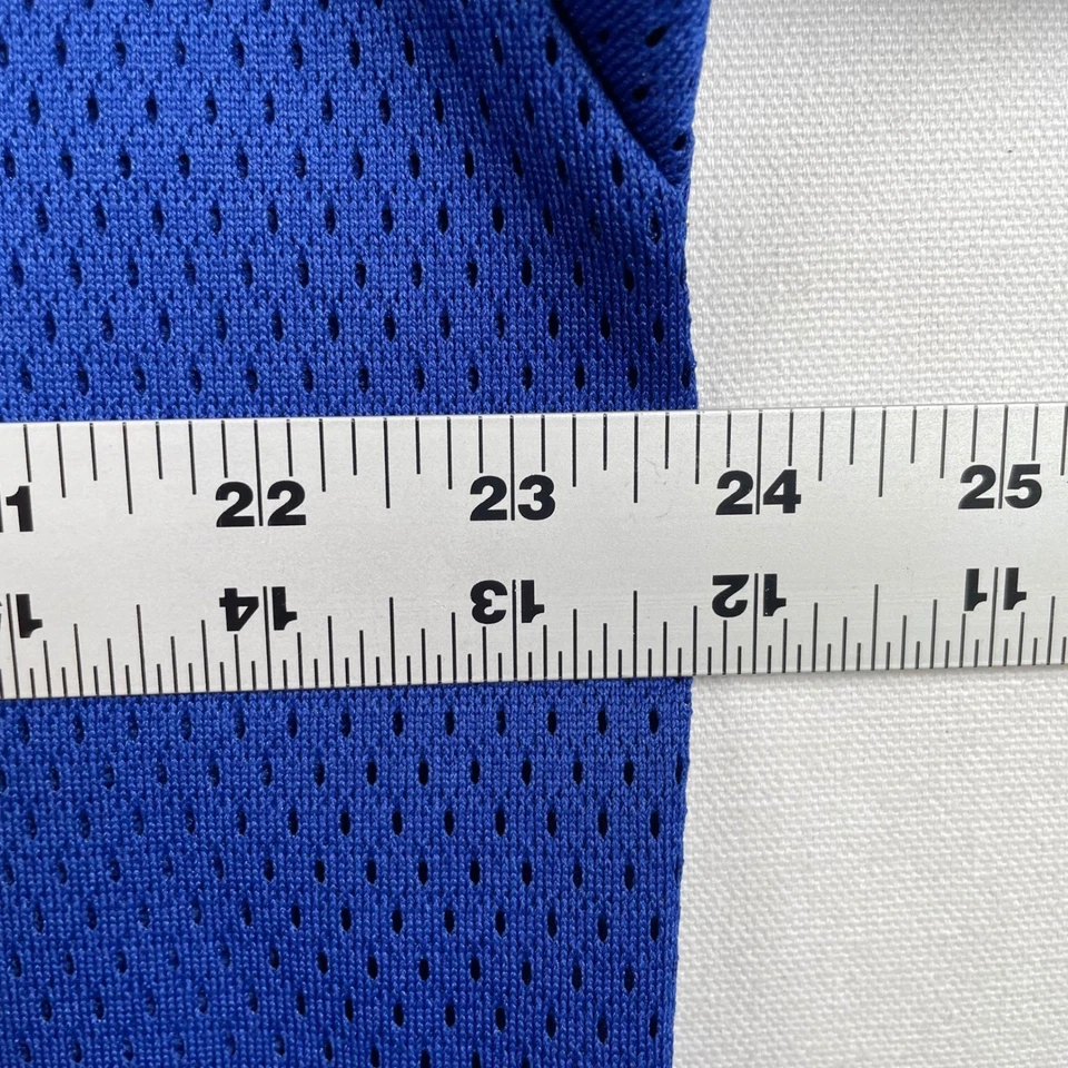 VTG Kobe Red White & Drew Bledsoe 11 Football Patriots Jersey Blue Mesh Shirt - Image 3 of 4