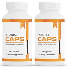 (2 Pack) VitaRise Caps, Extra Strength Advanced Vita Rise Male Performance Pills